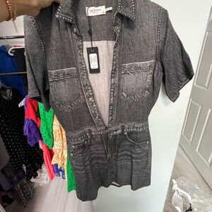 Black Miramar short dress Rag and Bone